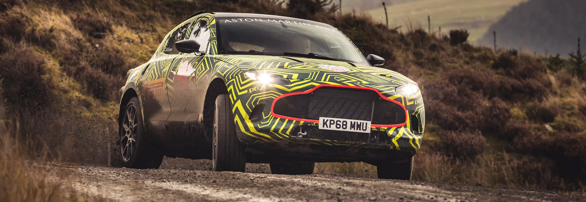 Aston Martin begins testing of its first SUV – the DBX